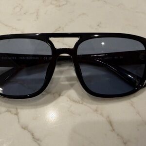 Coach Dark Frame Sunglasses